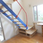 階段角度が調整可能な組み立て式階段新発売